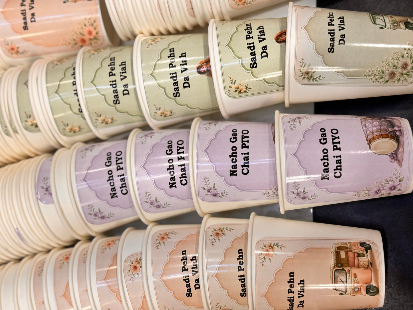 Pastel Theme Chai Cup