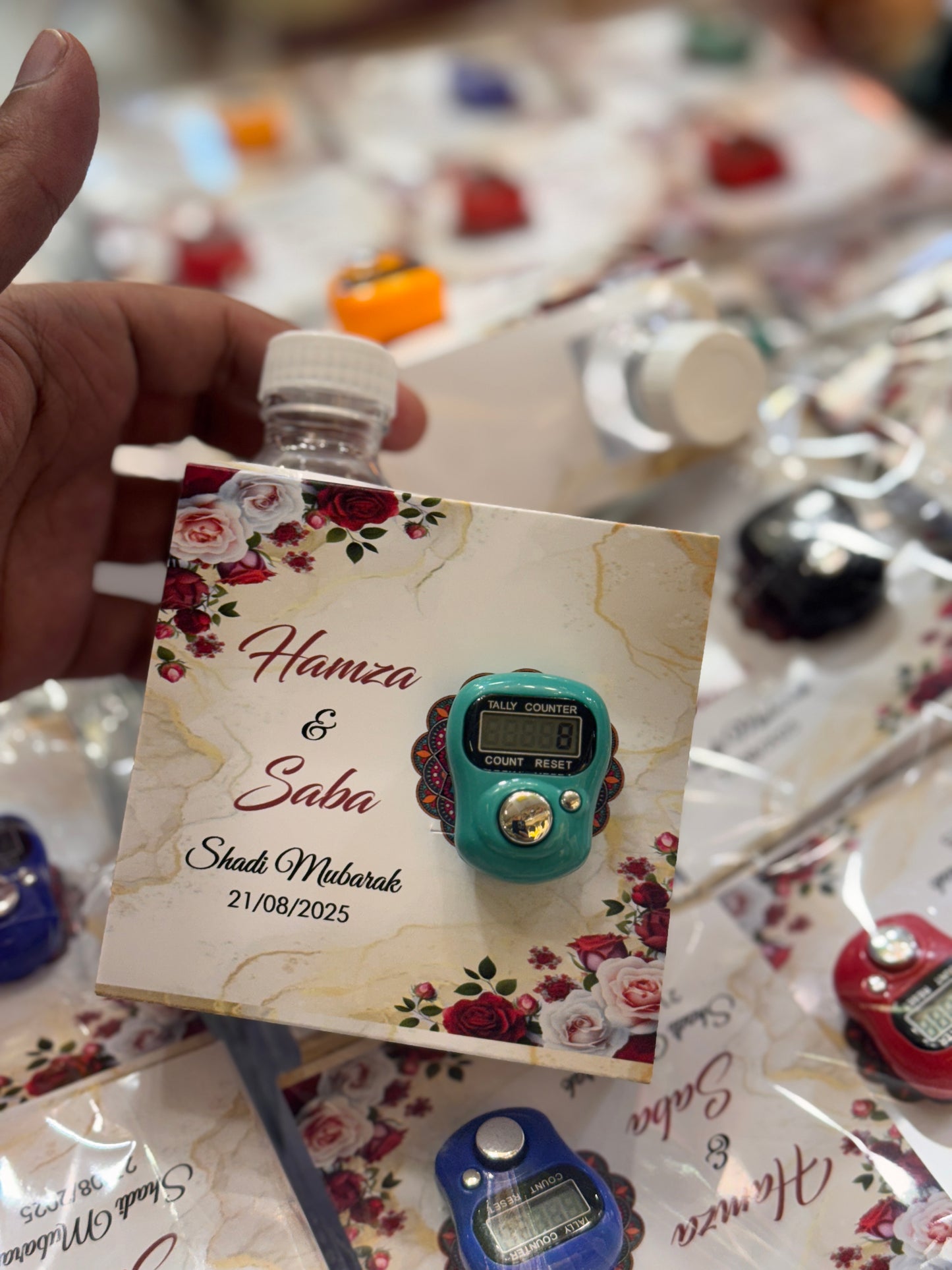 Zamzam and counter set favor