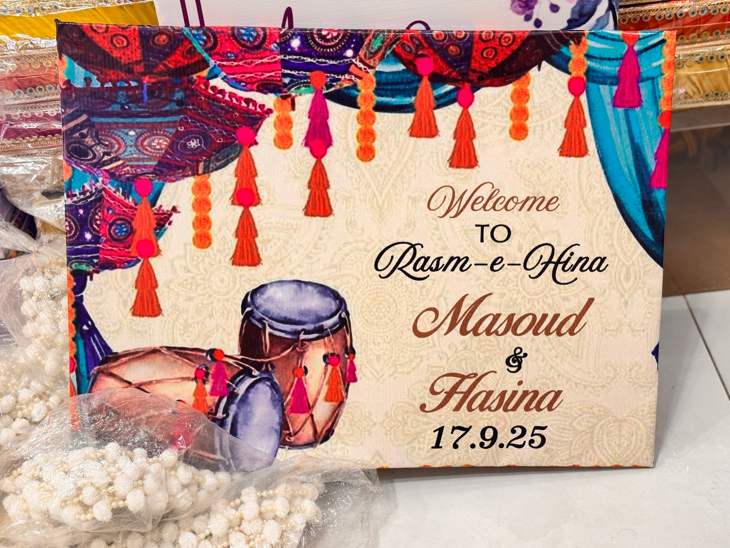 Mehndi Panaflex Boards