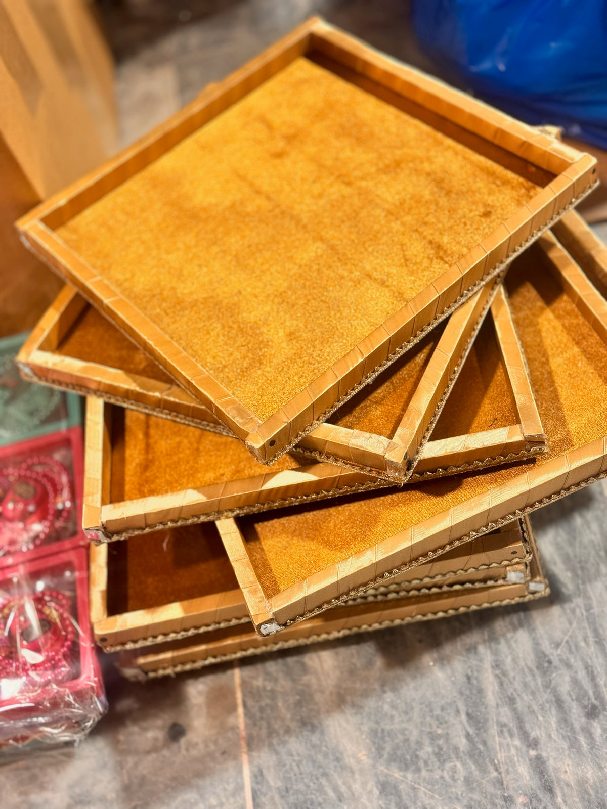 Velvet Trays