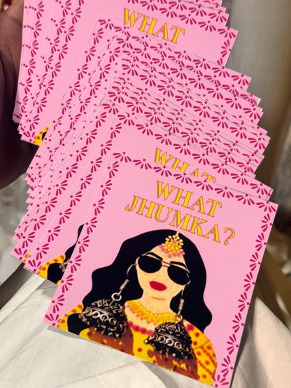 What Jhumka Card