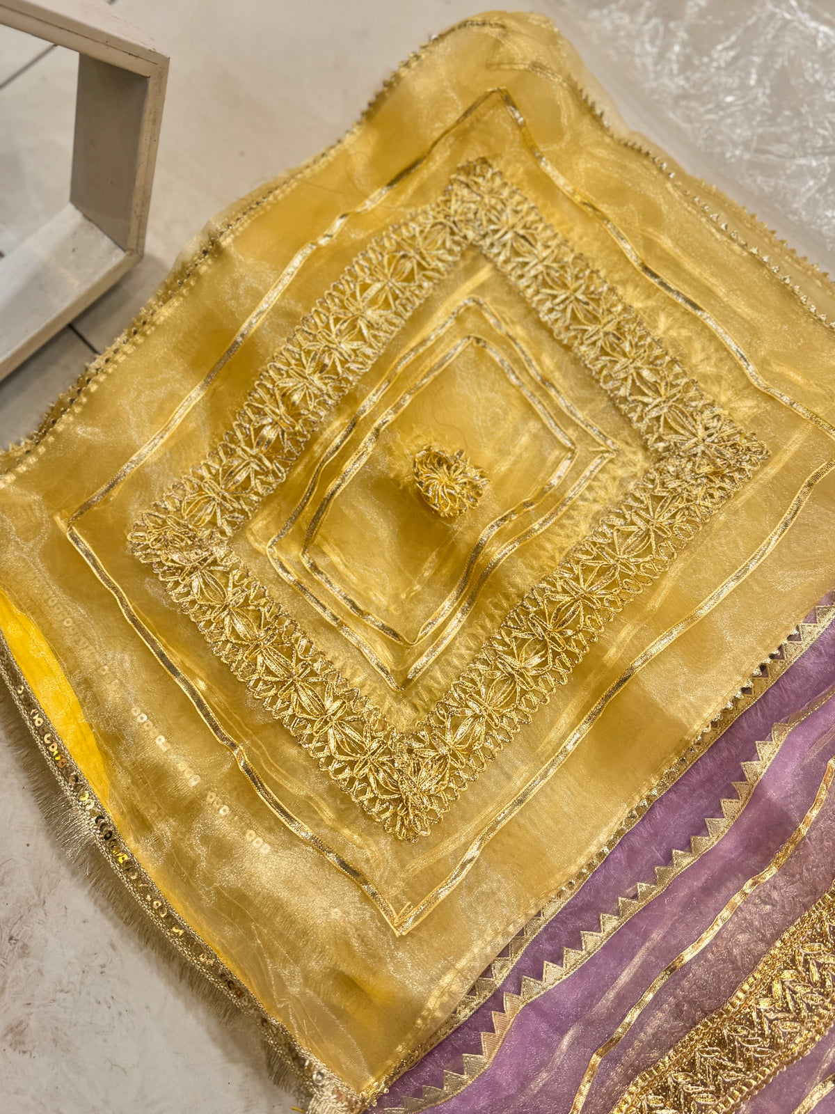 Fabric suit packing bags