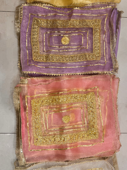 Fabric suit packing bags