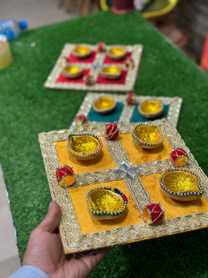 Velvet 12 Inch Gota Plate