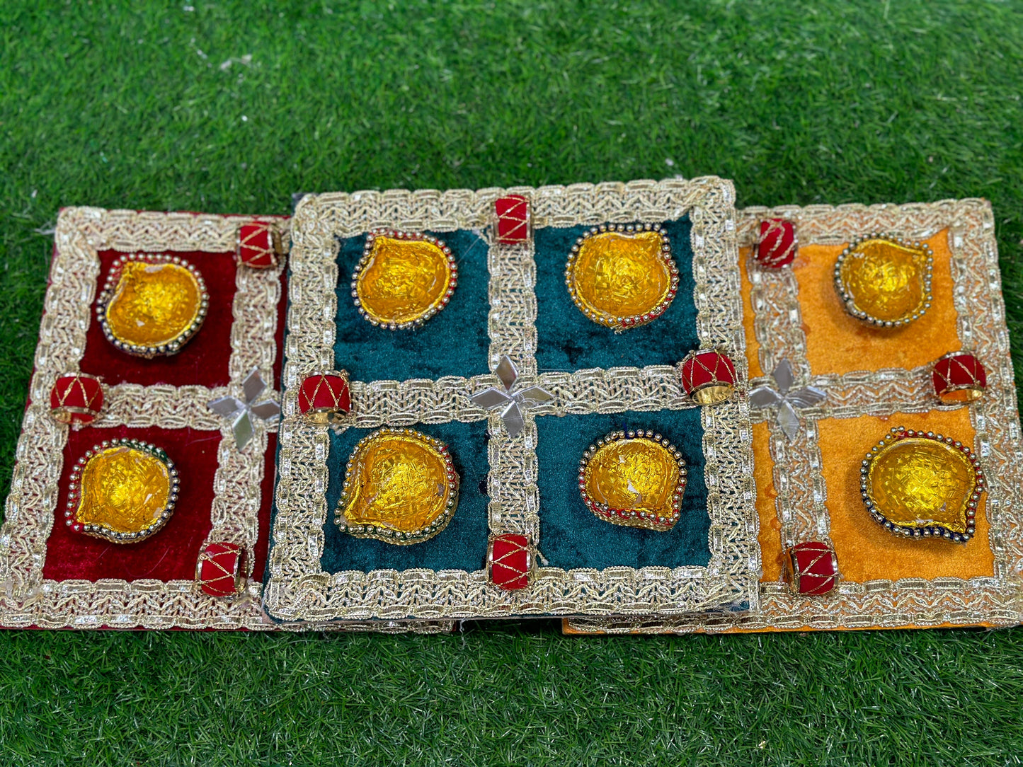 Velvet 12 Inch Gota Plate