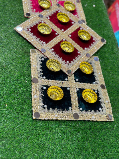 Velvet 12 Inch Gota Plate