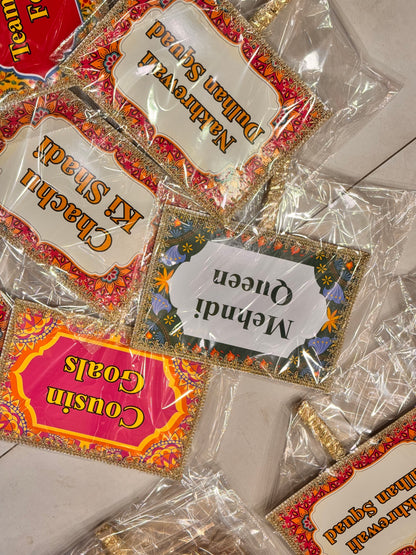 Mehndi square props