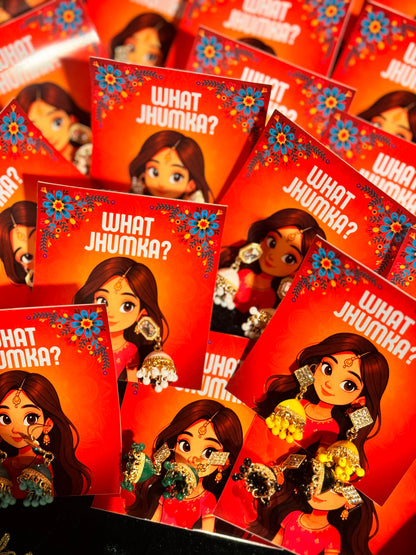 Multi jhumka +cards