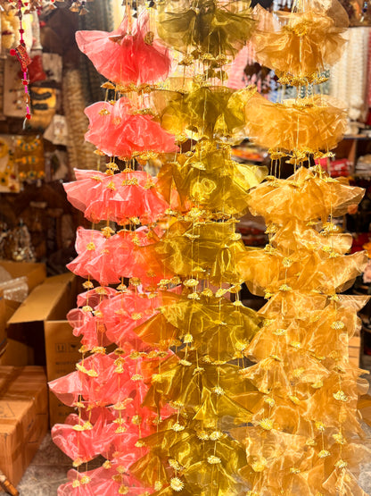 Organza net tussle lari