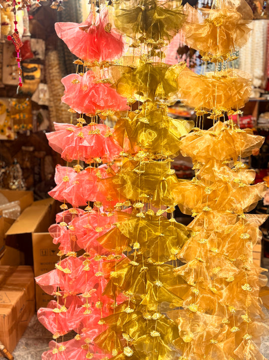 Organza net tussle lari
