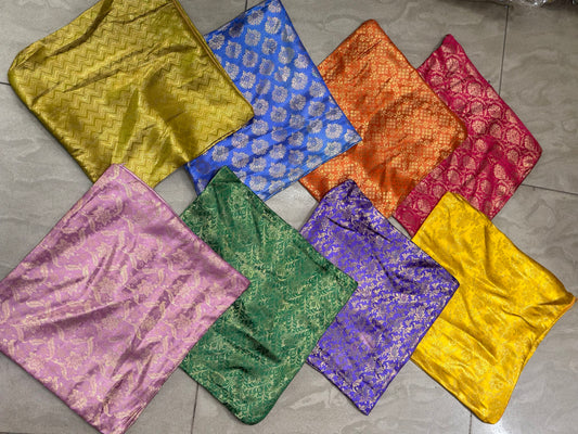 Jamavar cusion covers