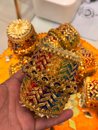 Dholki Favor Box