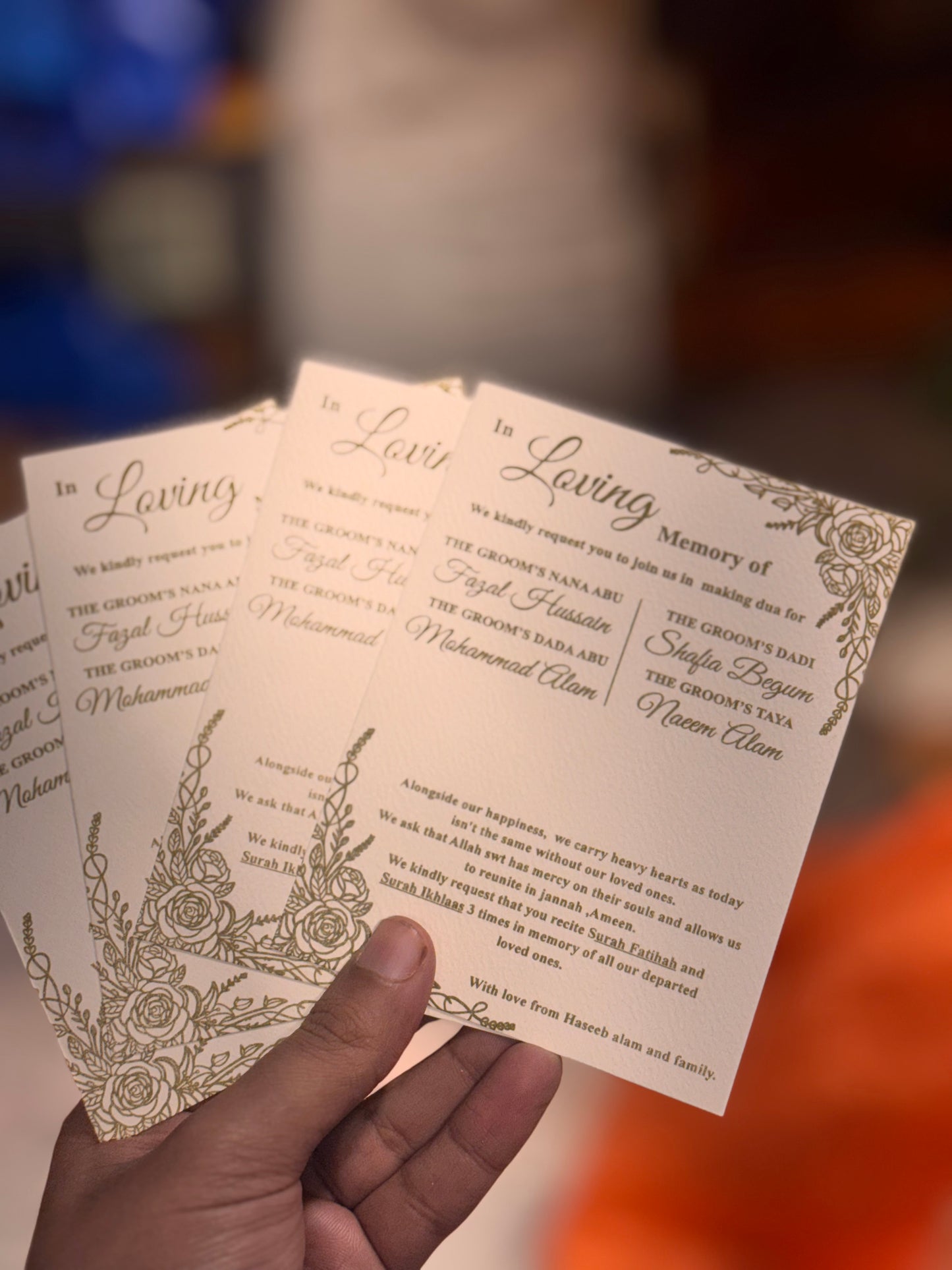 Texture cards