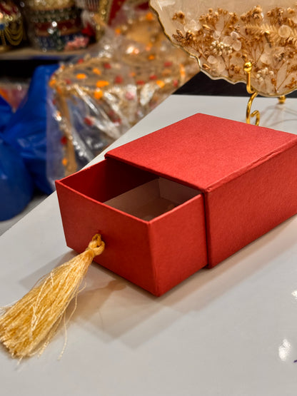 Plain Sliding Bid Box (Minimum 50 Pieces)