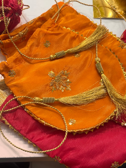 Jamavar big pouch