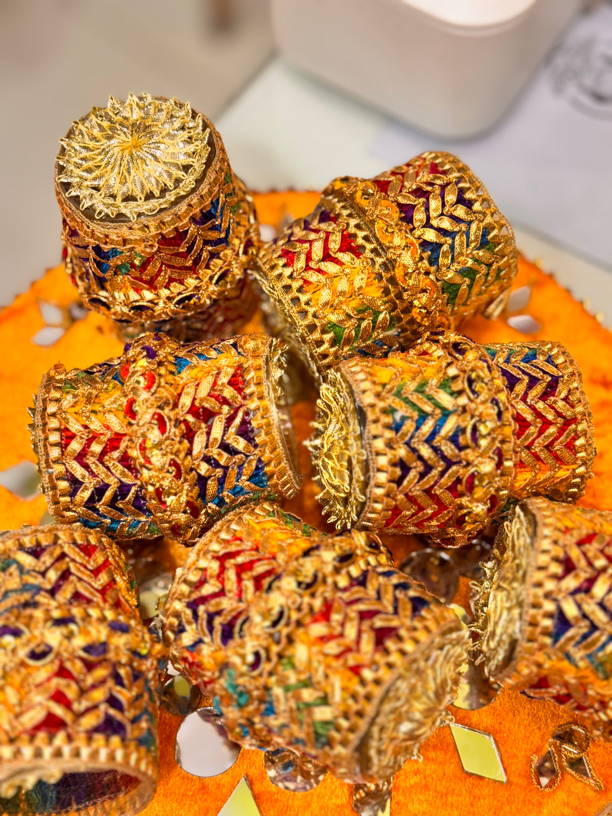 Dholki Favor Box