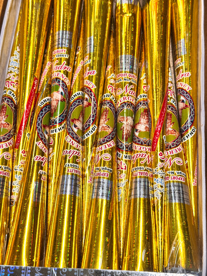 Plain mehndi cones