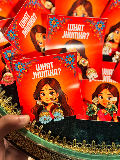 Multi jhumka +cards