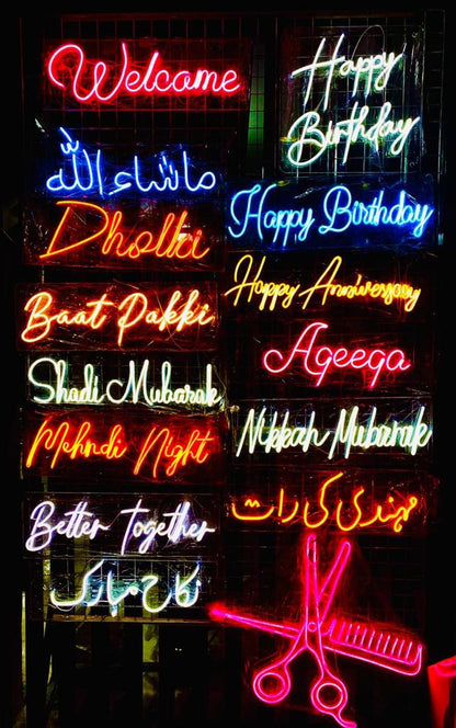 Wedding Neon Lighs