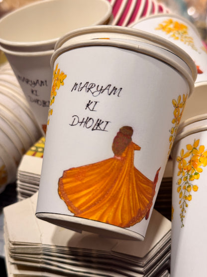 Dholki Chai Cups