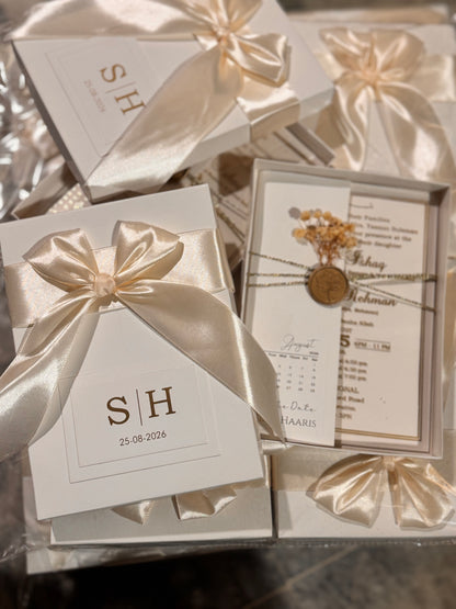 Boxed acrylic cards #4