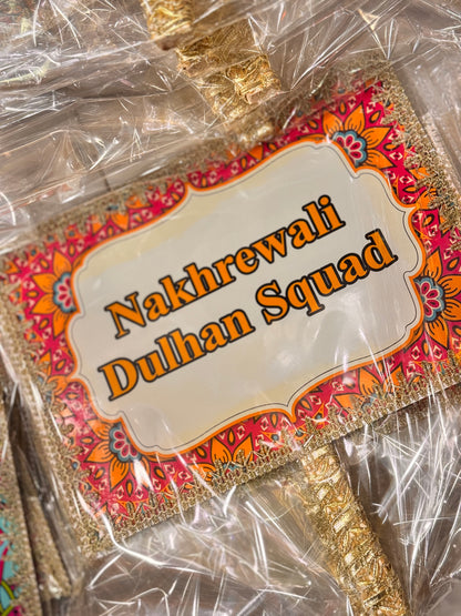 Mehndi square props