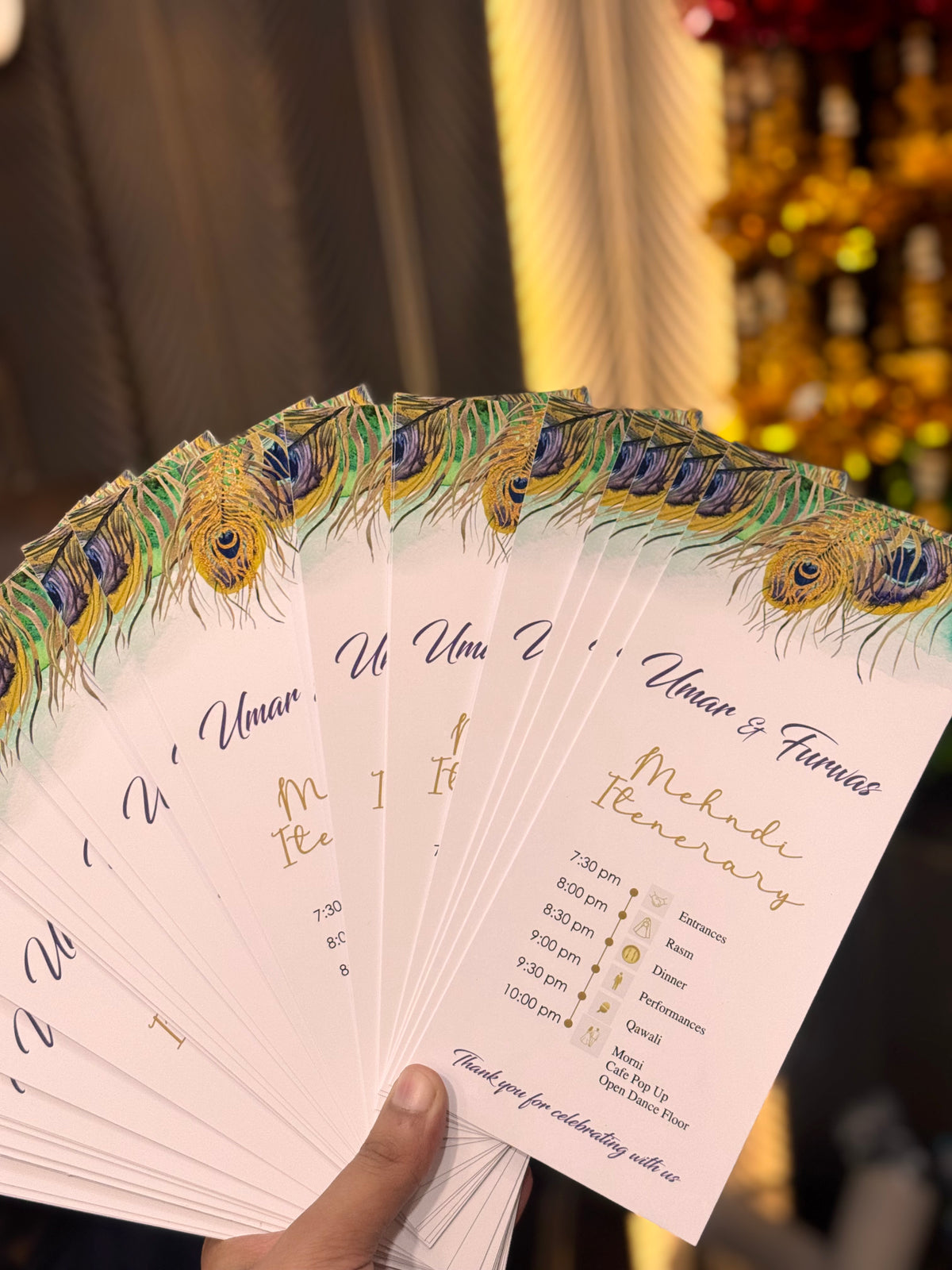 Menu Card for Table (Minimum 50 Pieces)