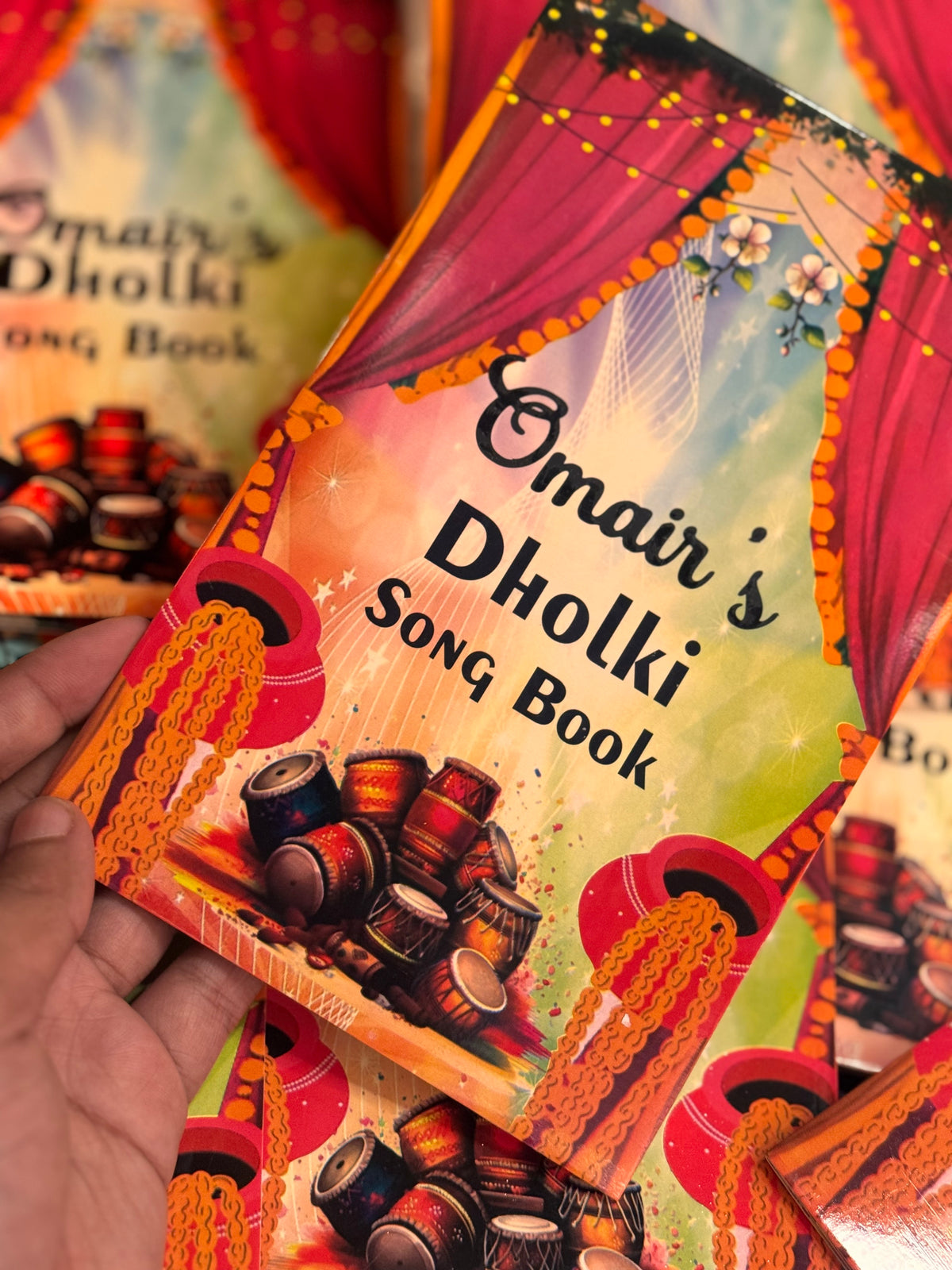 Song book with name