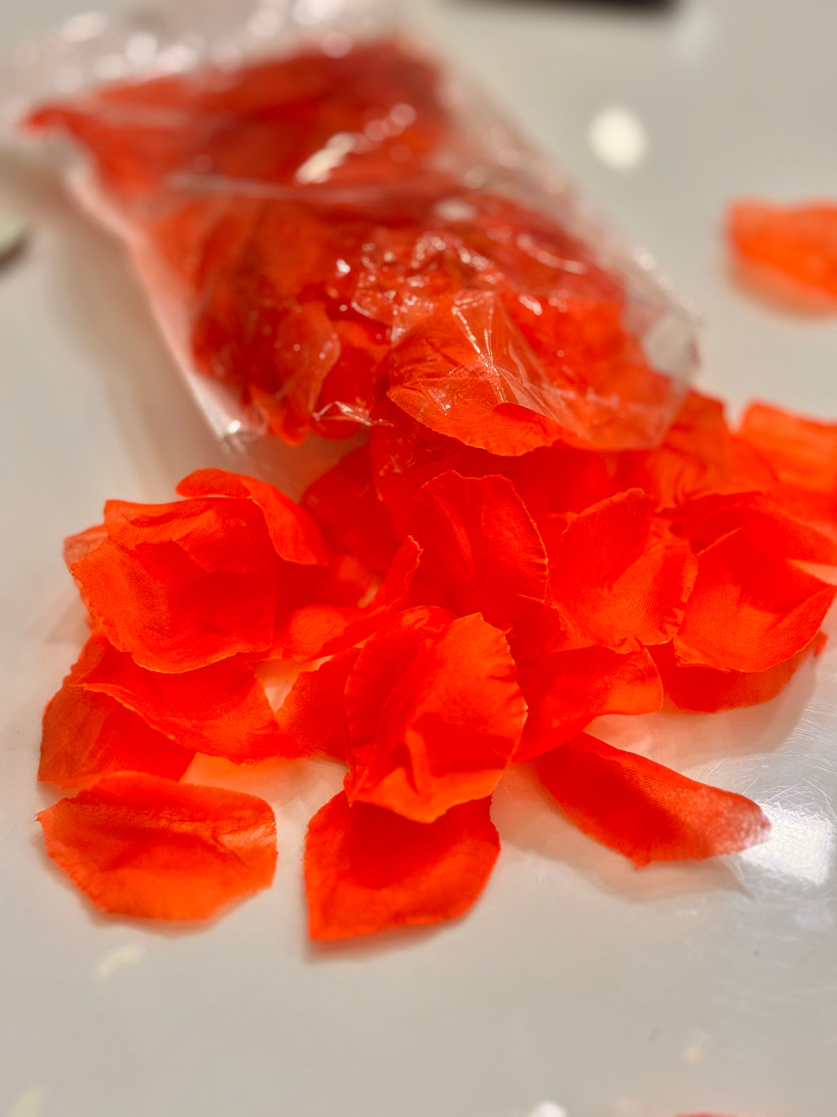 Fabric flower patels