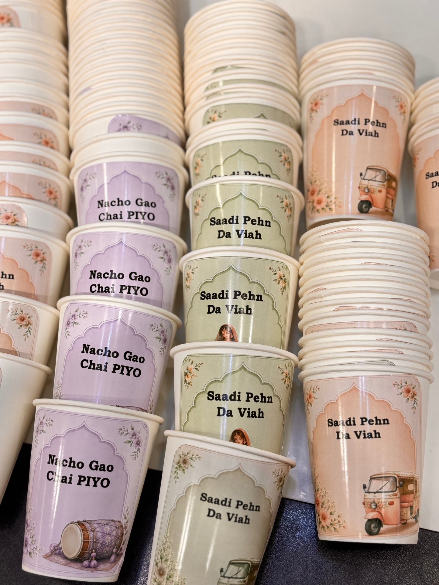 Pastel Theme Chai Cup