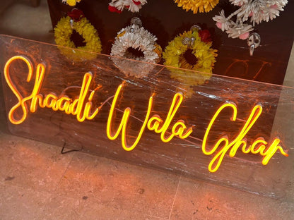 Wedding Neon Lighs
