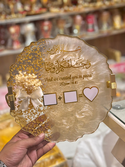 Resin thumb plates