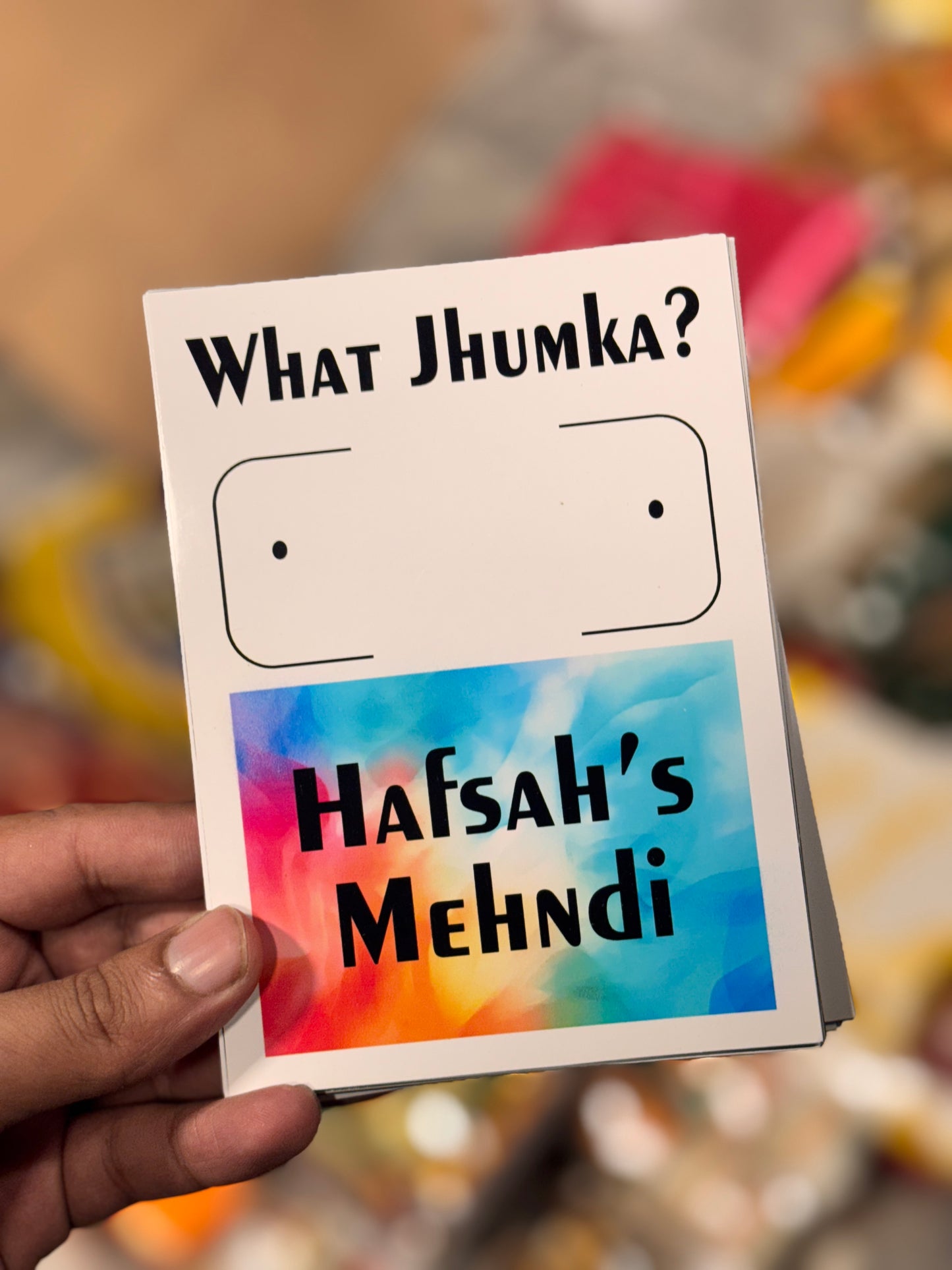 What Jhumka Card