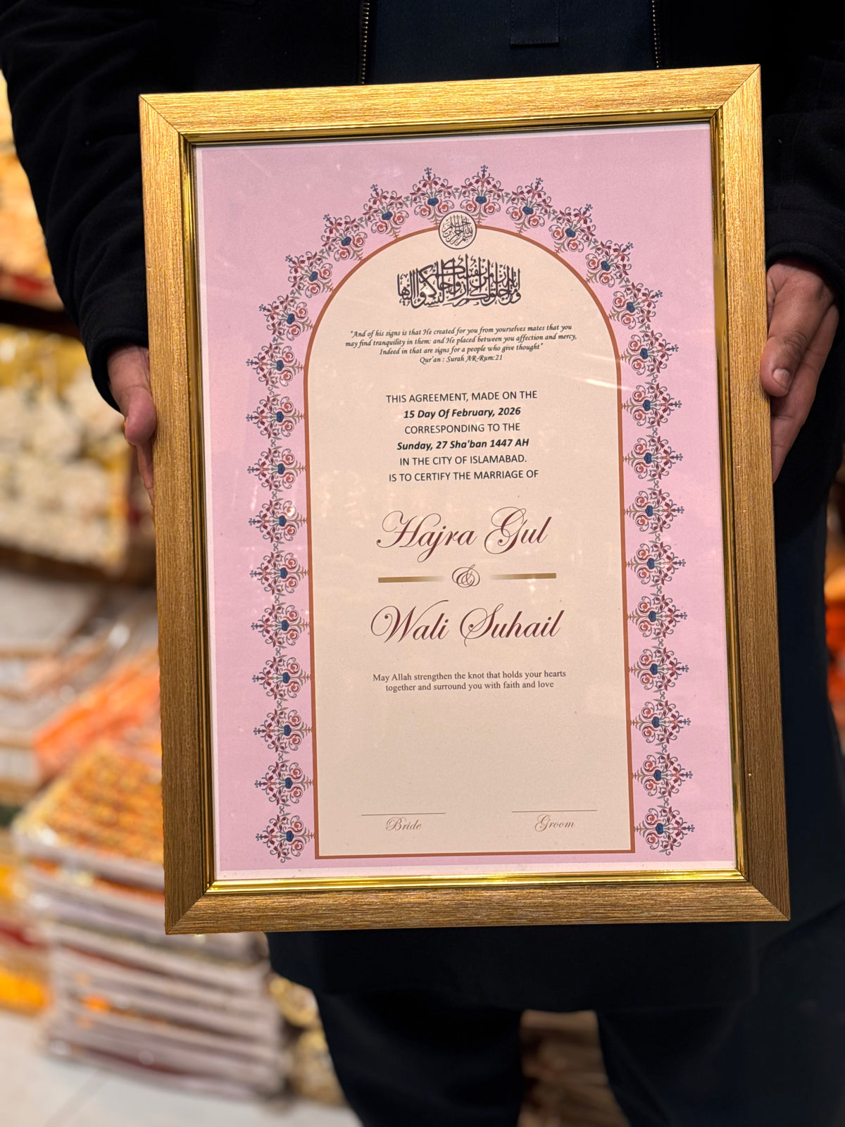 Nikkah Contract