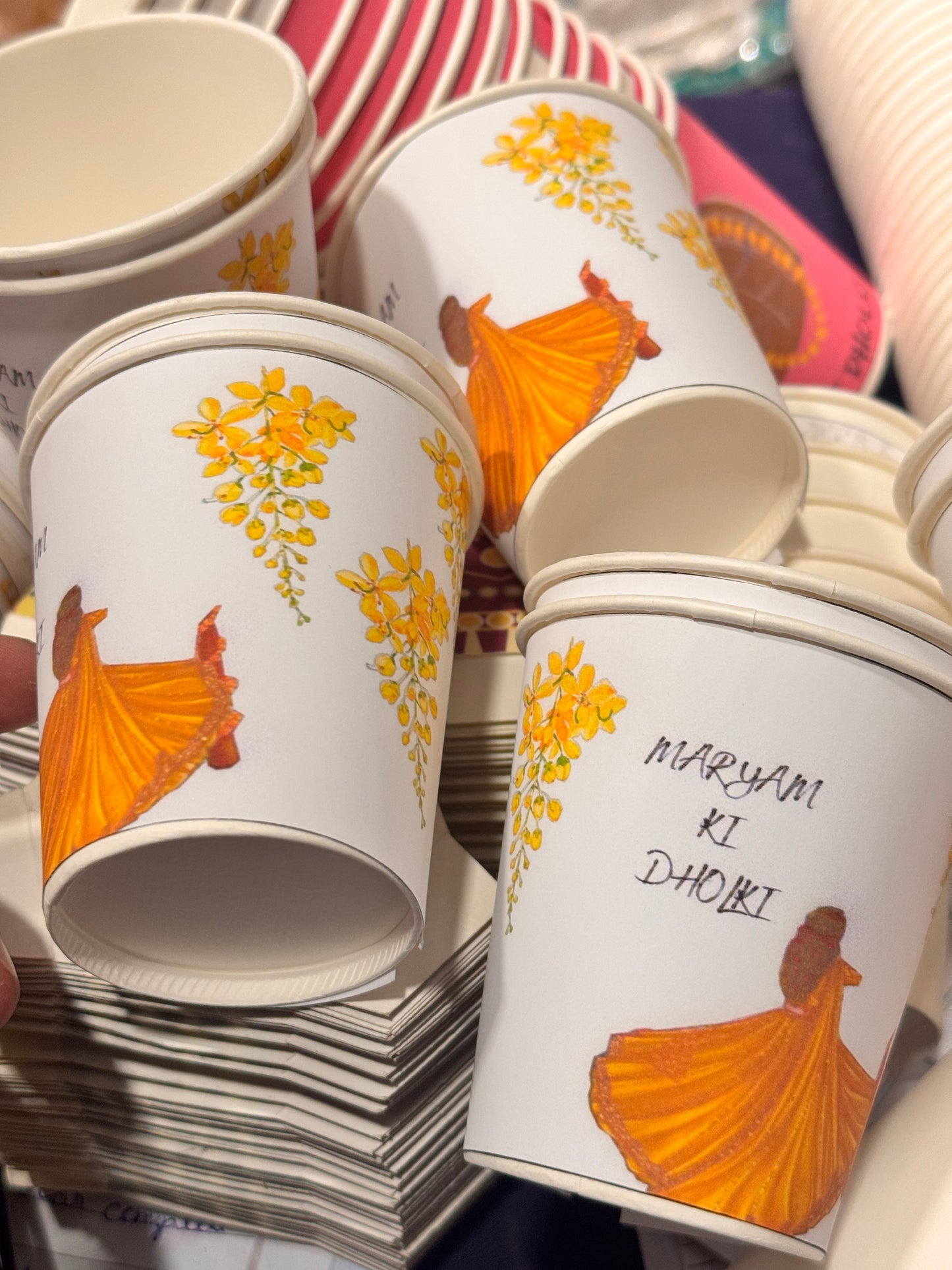 Dholki Chai Cups