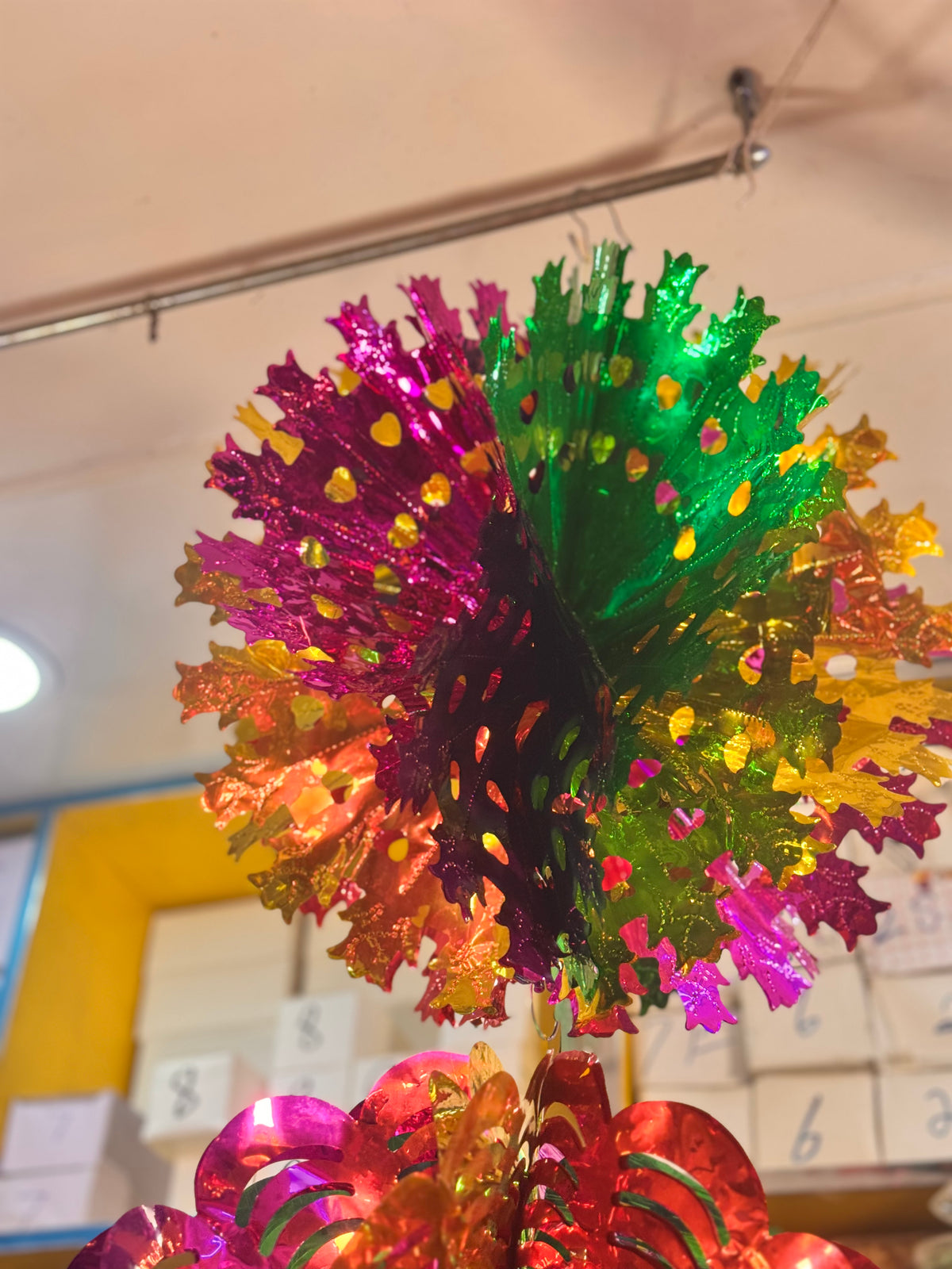 Plastic globes