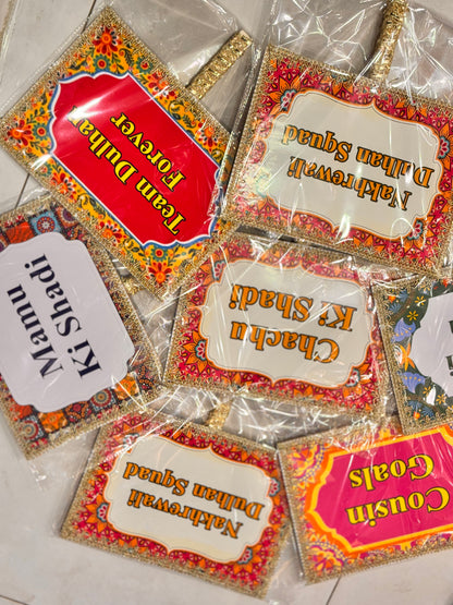 Mehndi square props