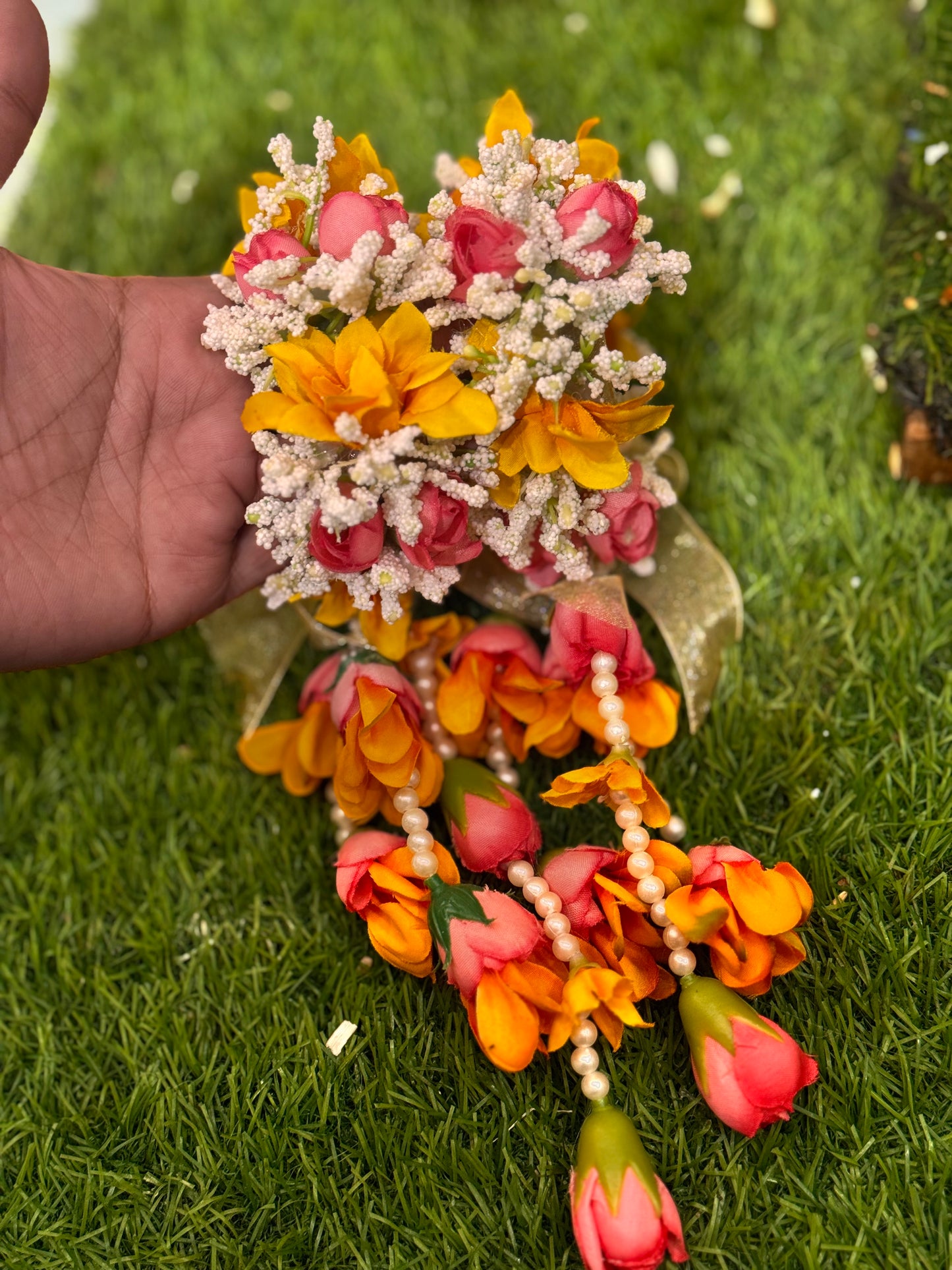 Mini flower gajra