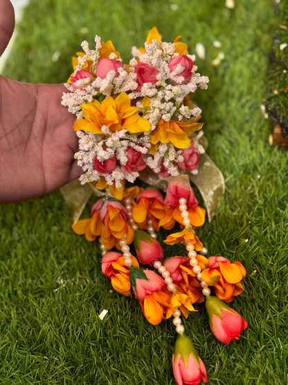 Mini flower gajra