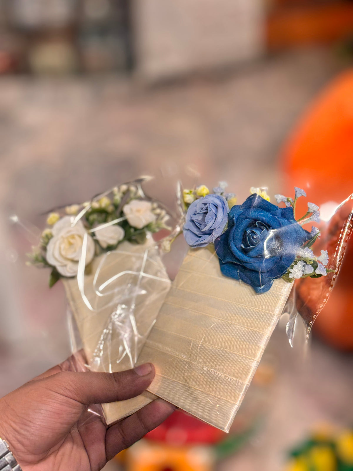 Floral pocket square