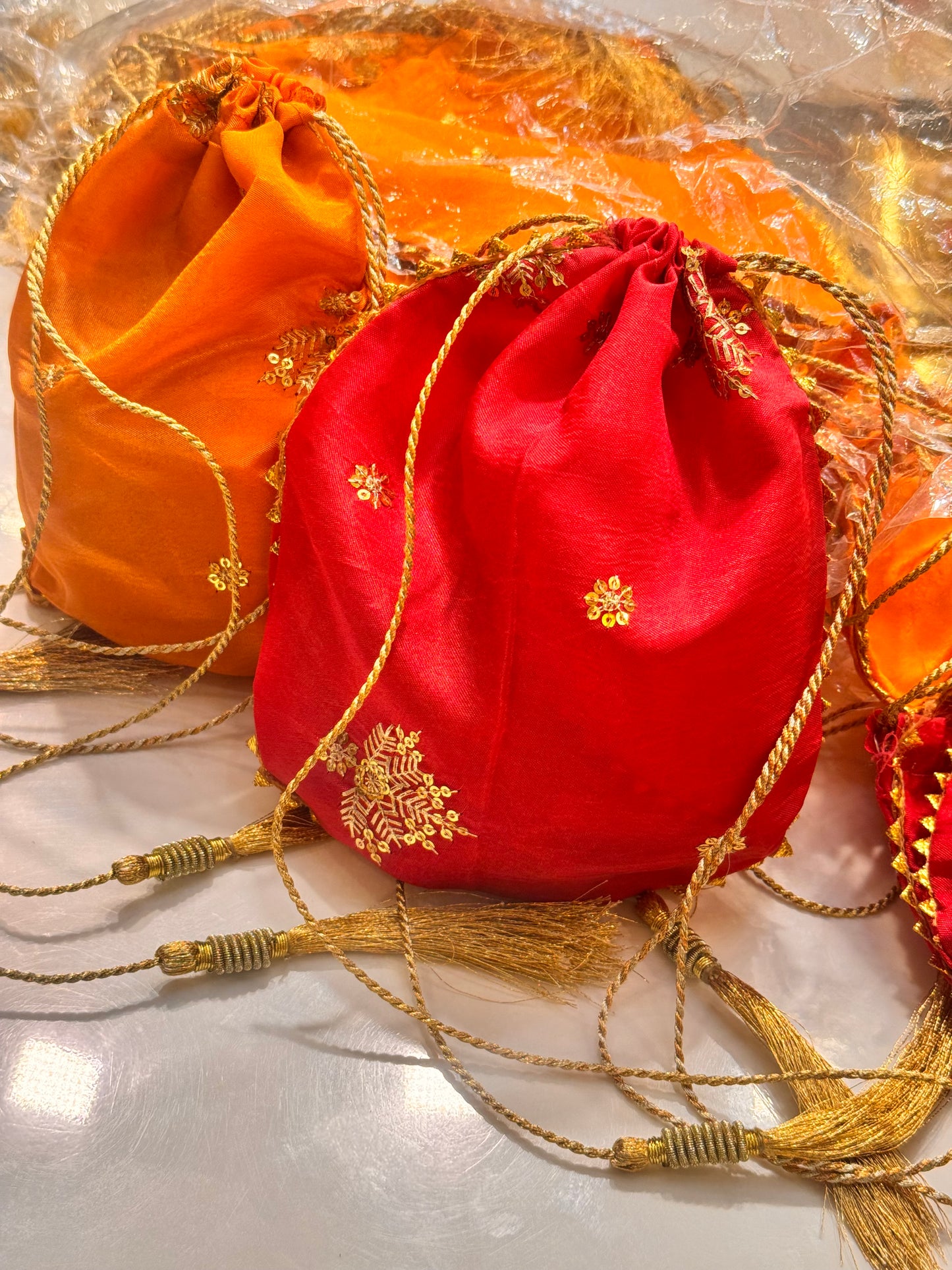 Jamavar big pouch