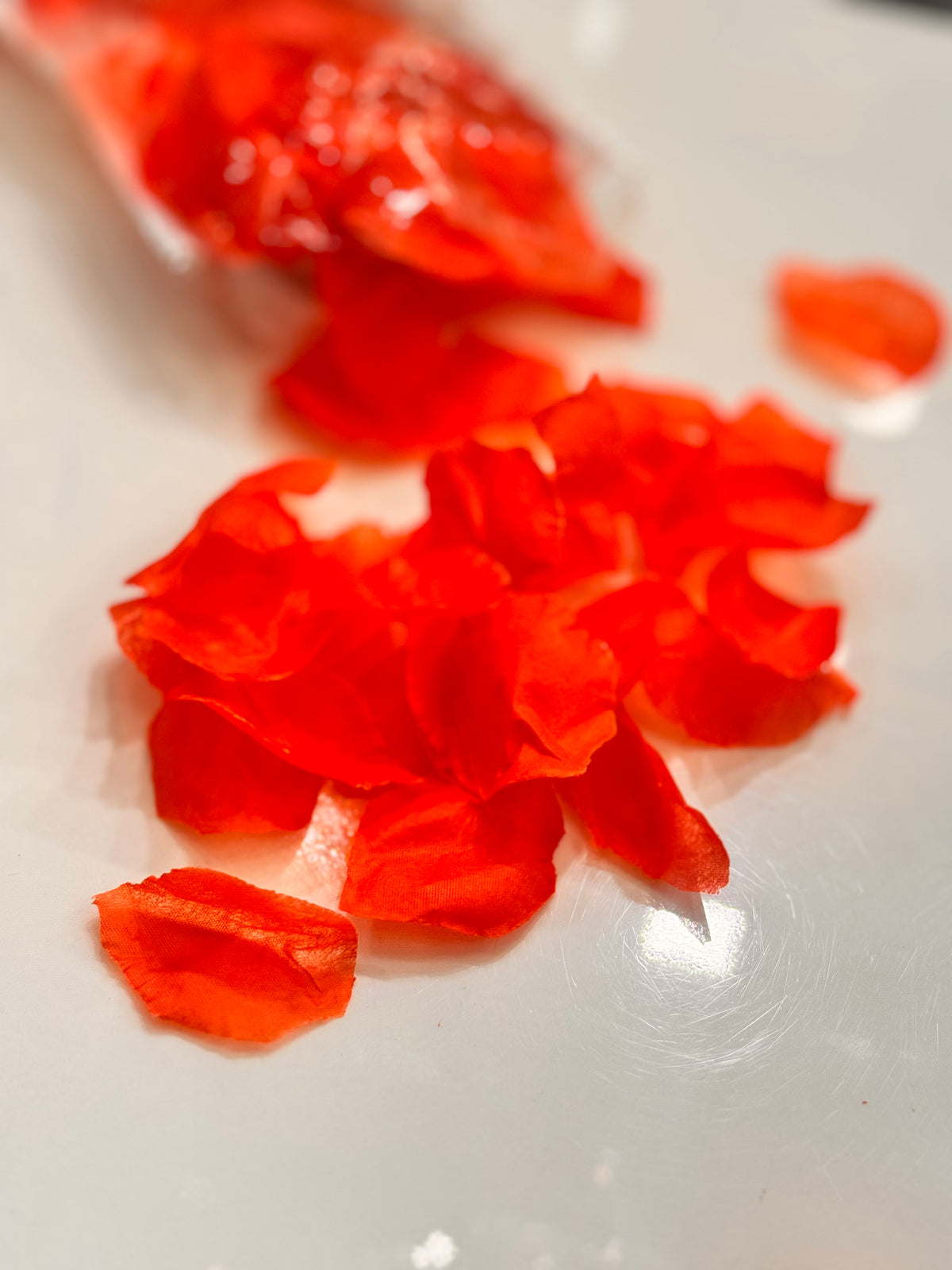 Fabric flower patels