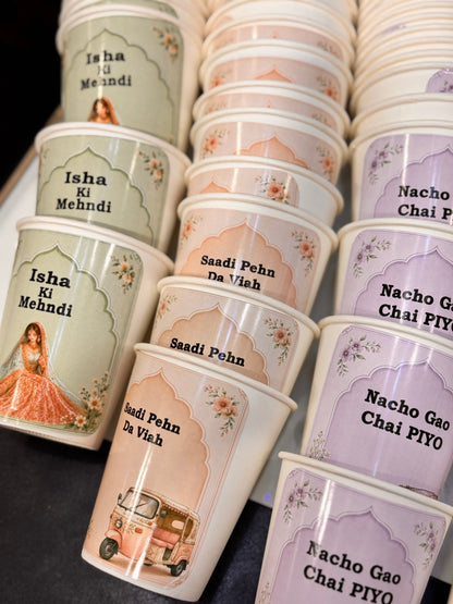 Pastel Theme Chai Cup