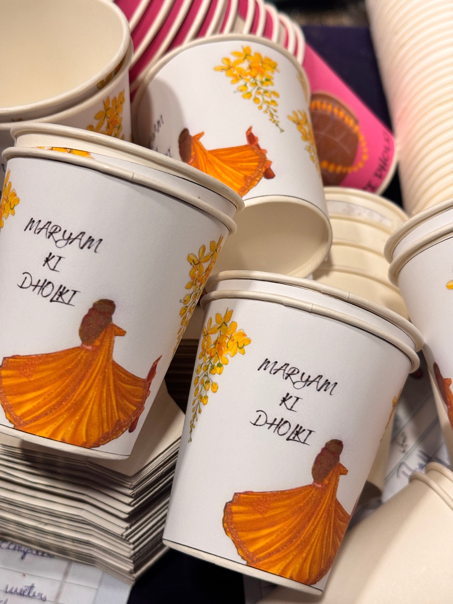 Dholki Chai Cups