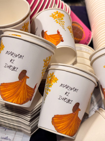 Dholki Chai Cups