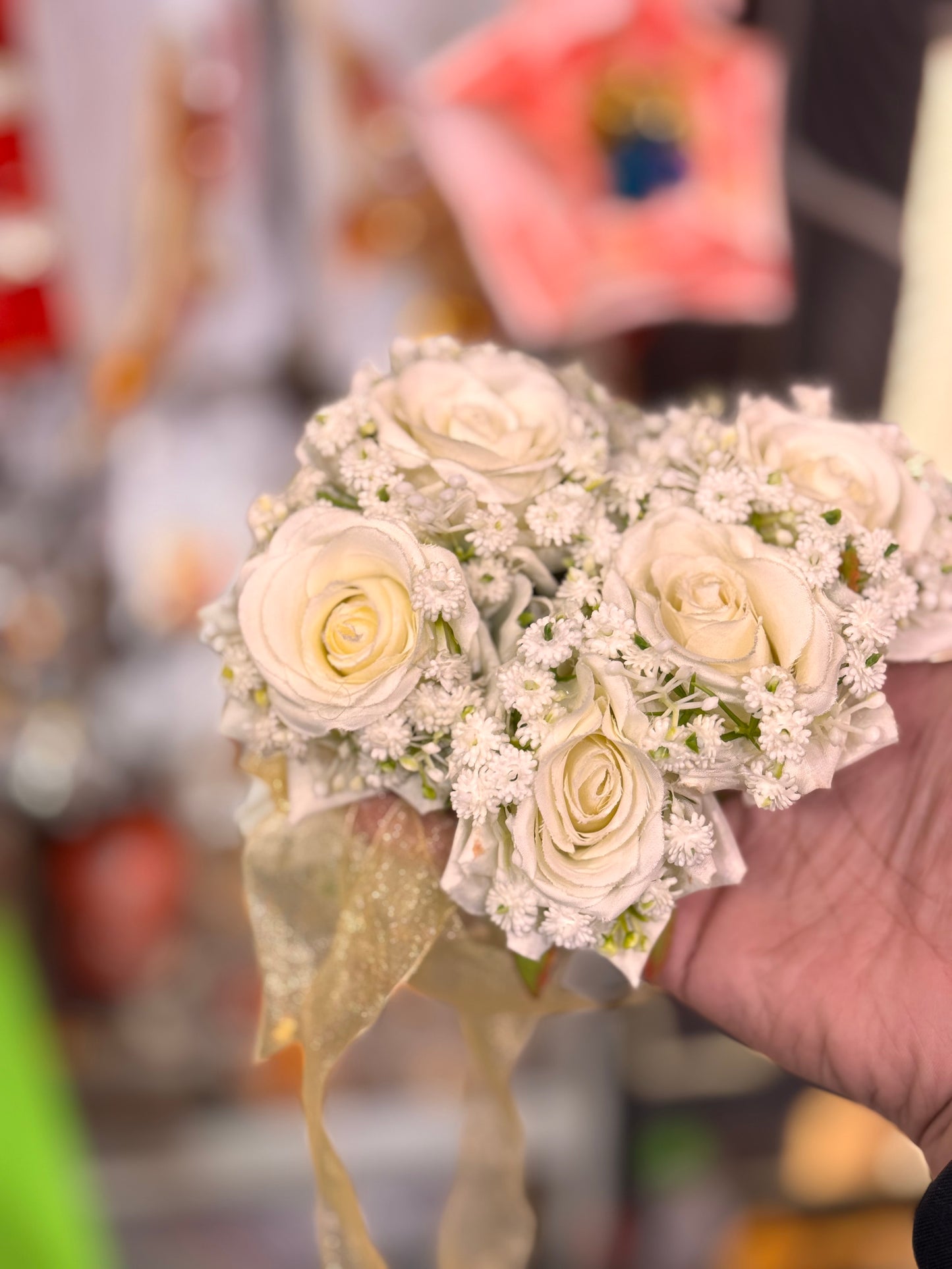 Fabric floral gajra