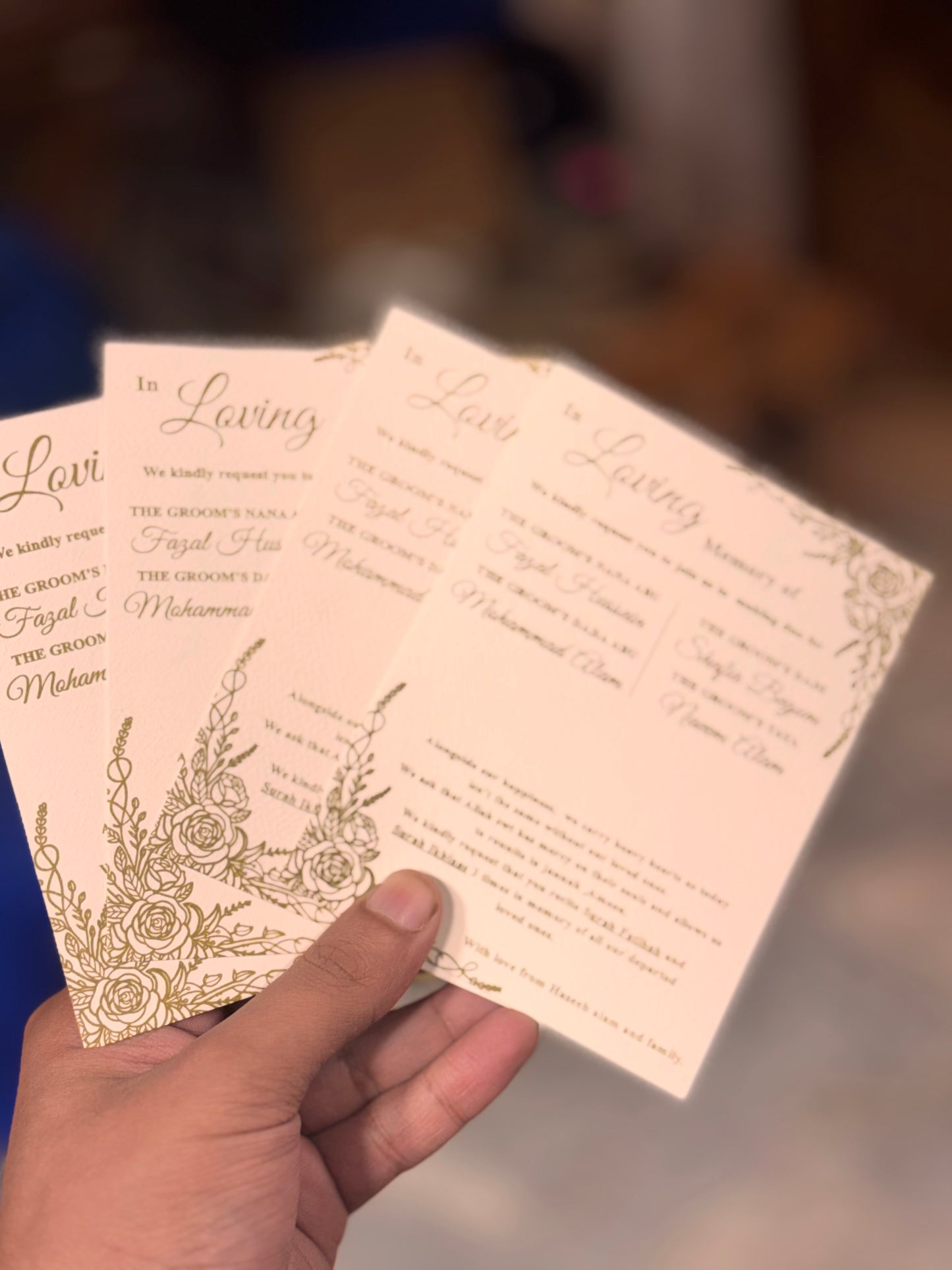 Texture cards