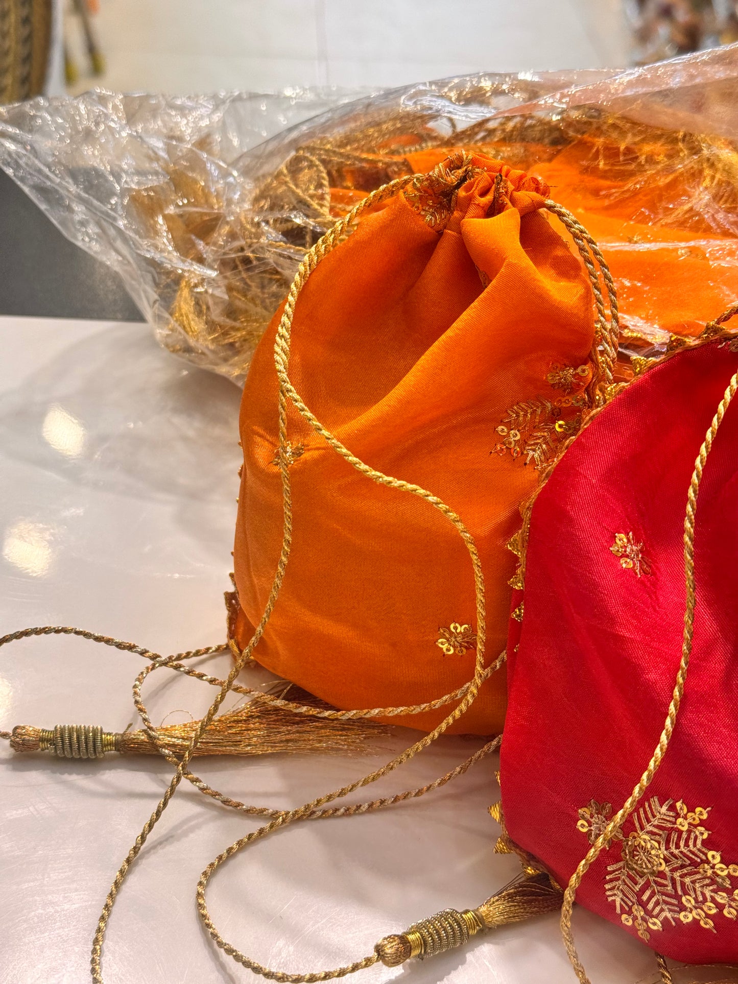 Jamavar big pouch