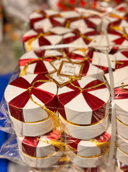 Plain round box