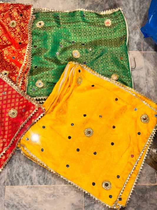 Fancy jamavar cushion covers
